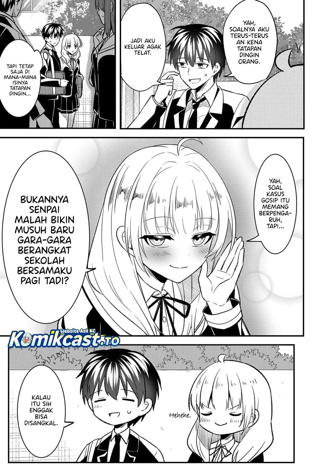Jinsei Gyakuten ~Uwakisare, Enzai wo Kiserareta Orega, Gakuenichi no Bishoujo ni Natsukareru~ Chapter 10.1