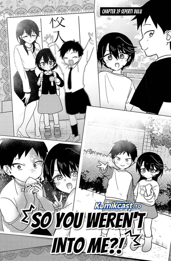 Watashi no Koto Suki ja Nakatta no ka yo!? Chapter 19
