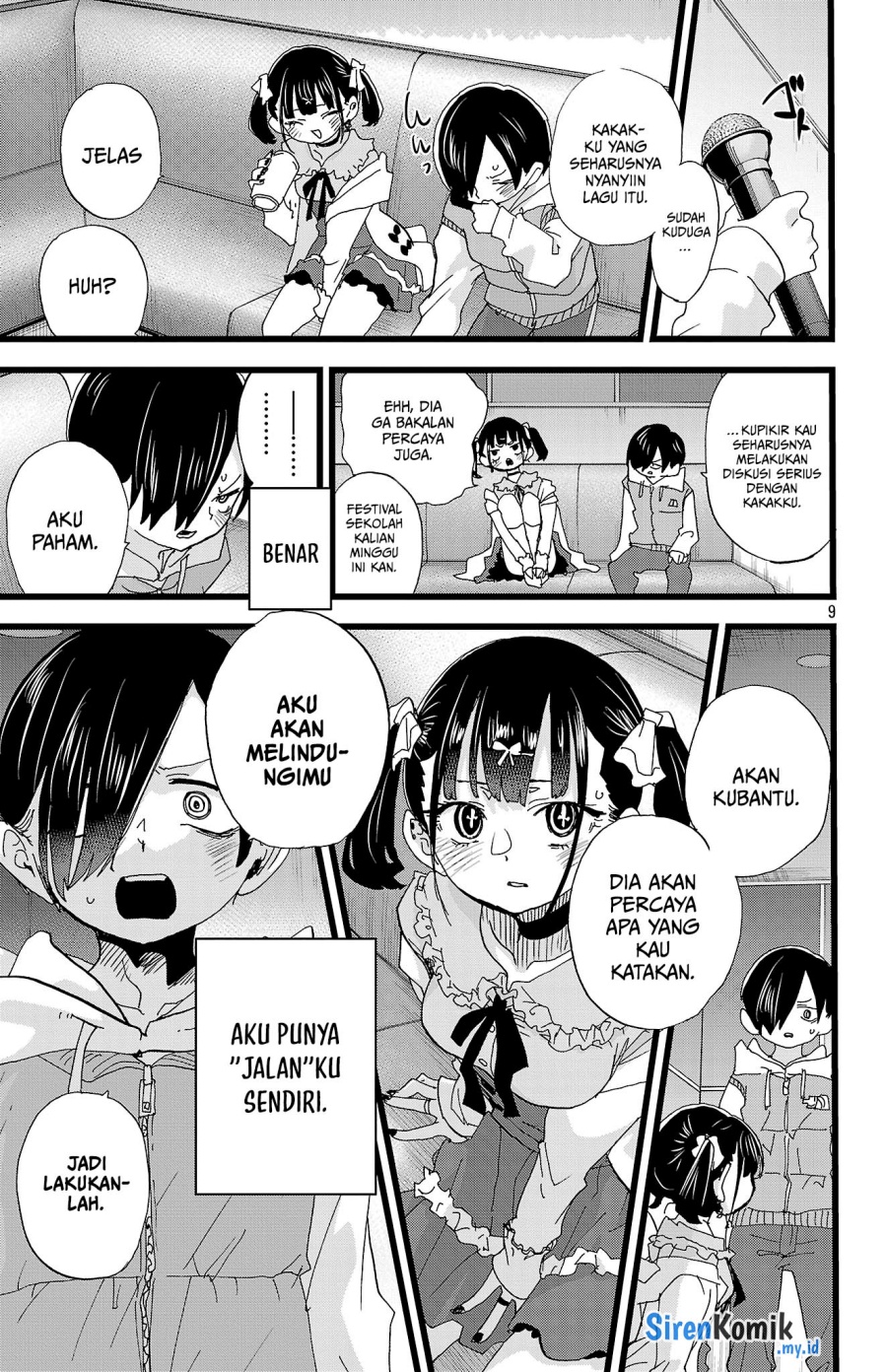 Boku no Kokoro no Yabai Yatsu Chapter 163