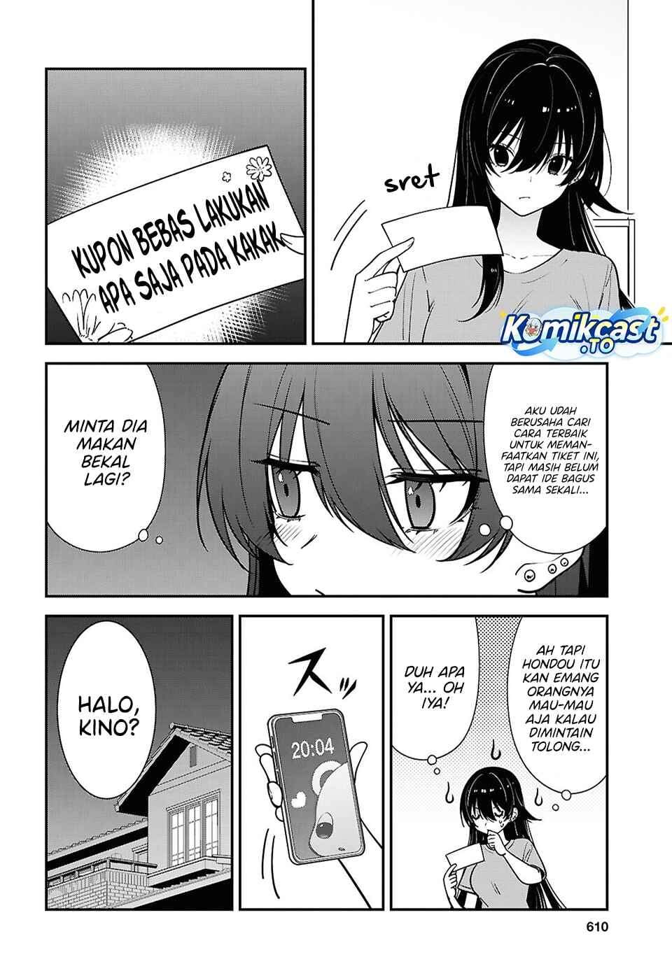 Tonari no Seki no Yankee Shimizu-san ga Kami o Kuroku Sometekita Chapter 19