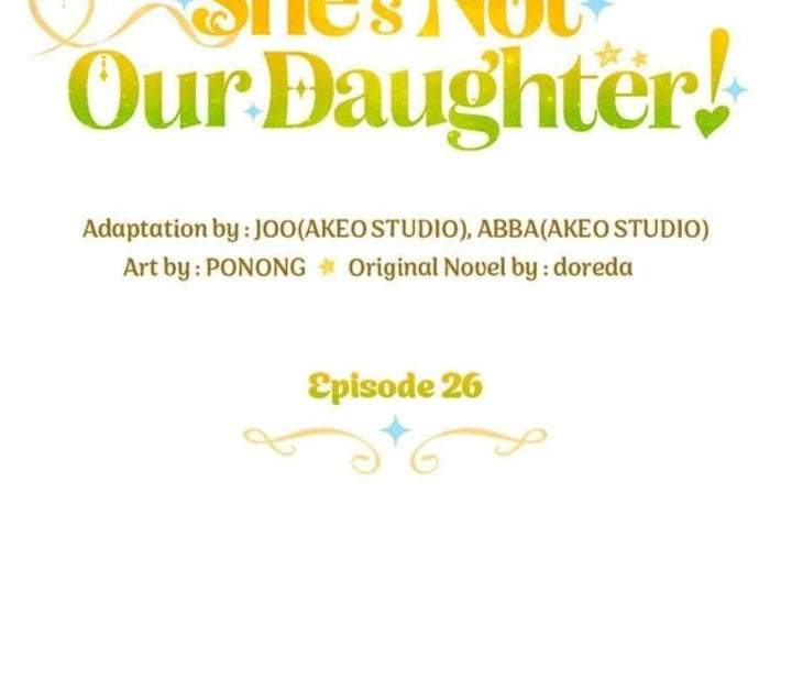 She’s Not Our Daughter! Chapter 26