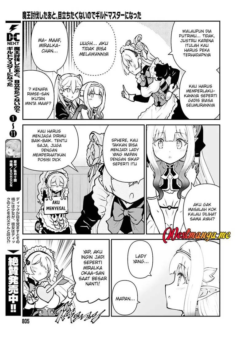 Maou Toubatsu Shita Ato, Medachitakunai node Guild Master ni Natta Chapter 70