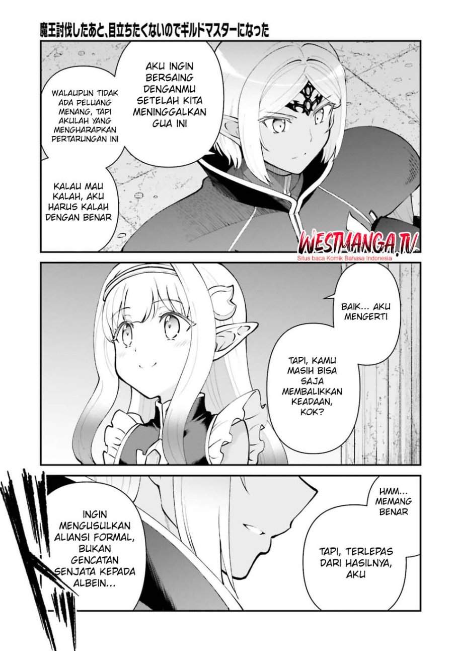 Maou Toubatsu Shita Ato, Medachitakunai node Guild Master ni Natta Chapter 72