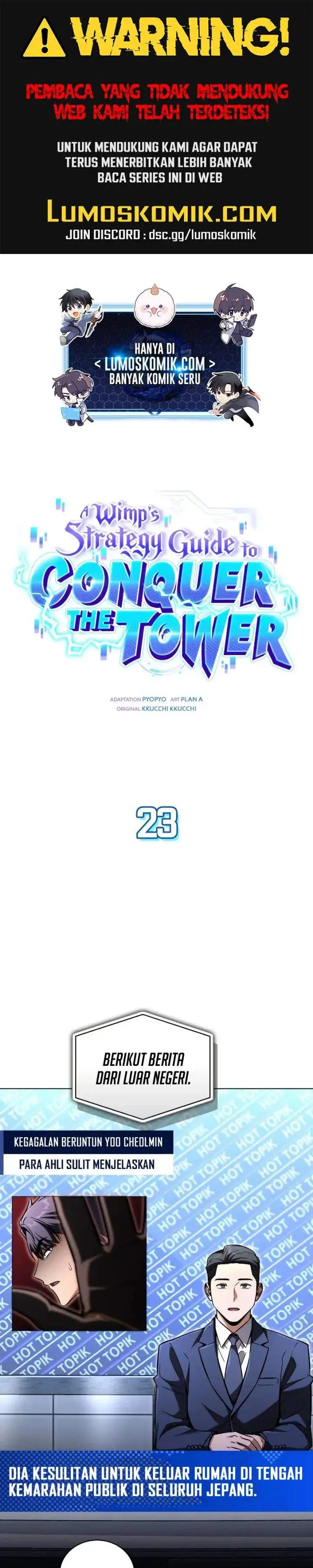 A Wimp’s Strategy Guide to Conquer the Tower Chapter 23