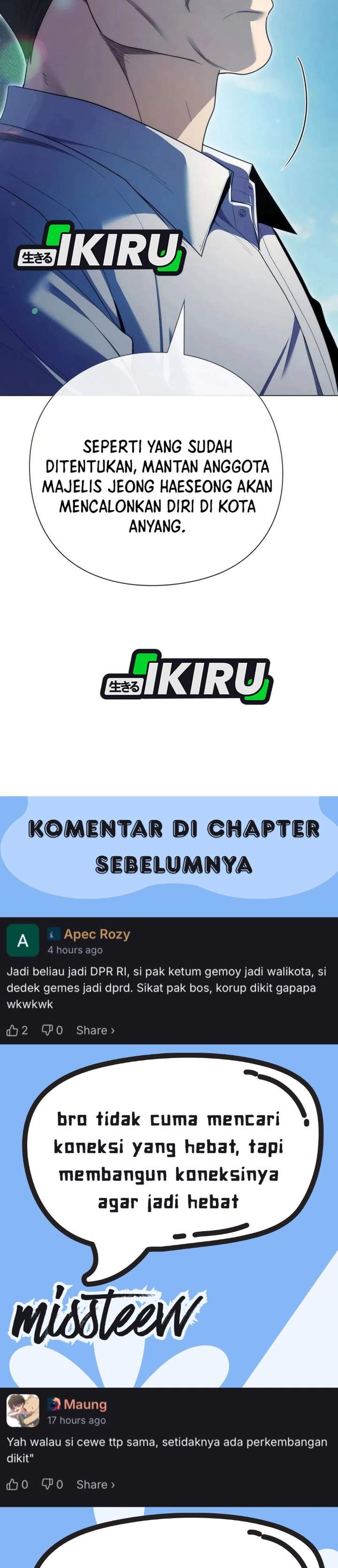 The Politician Who Sees the Future Chapter 24