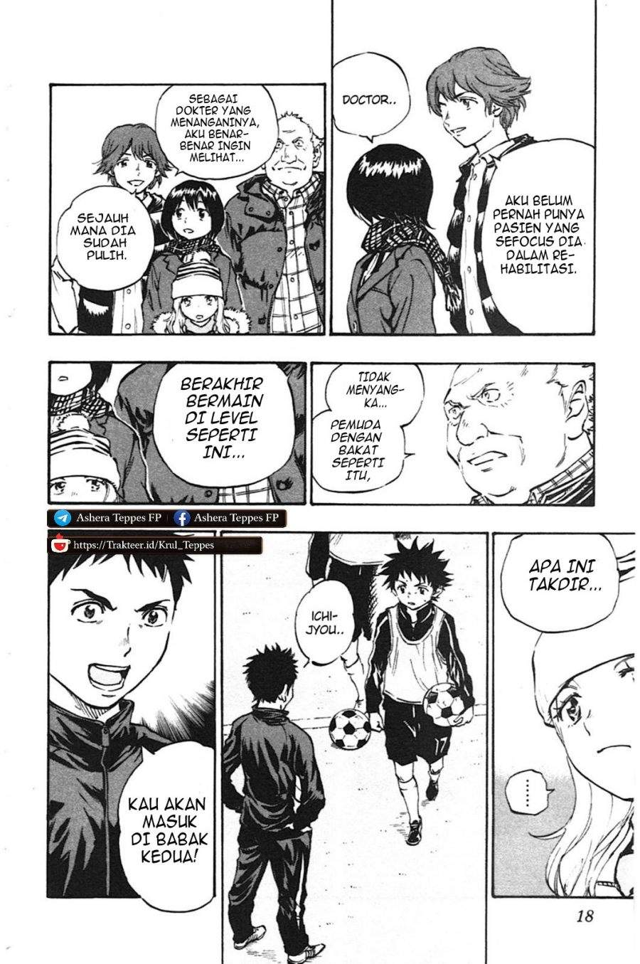 BE BLUES ~Ao ni Nare~ Chapter 18