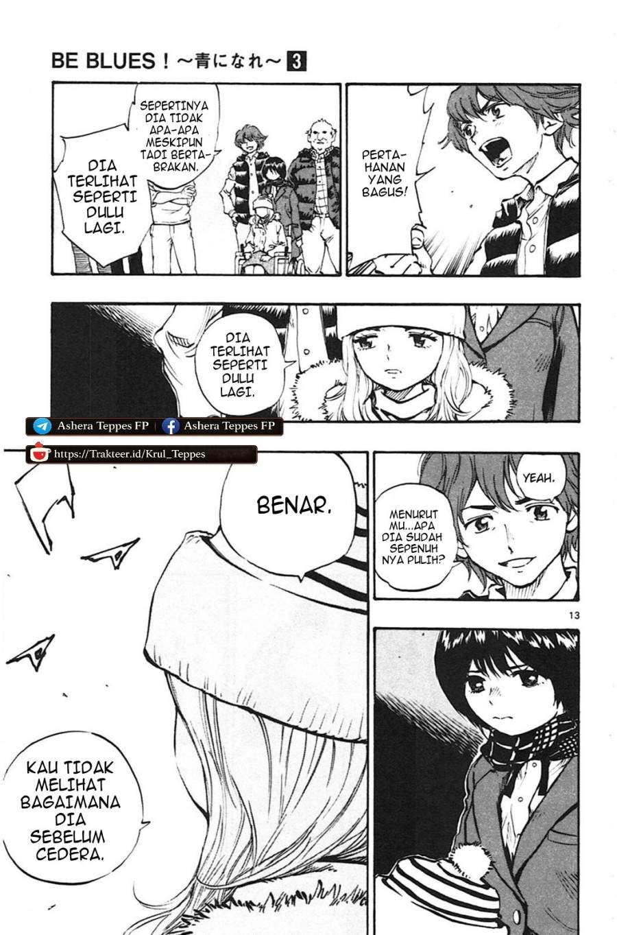 BE BLUES ~Ao ni Nare~ Chapter 19