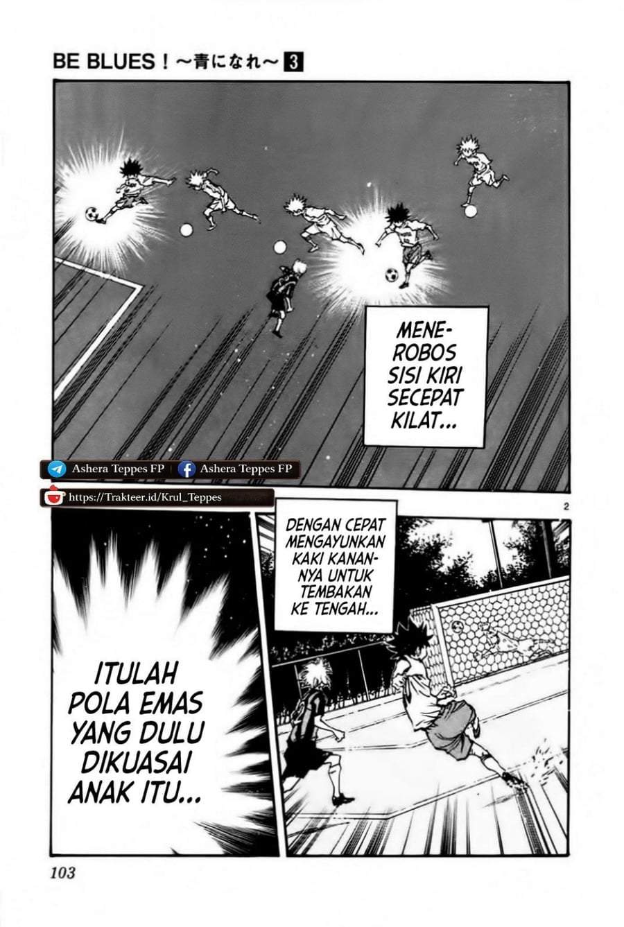BE BLUES ~Ao ni Nare~ Chapter 23
