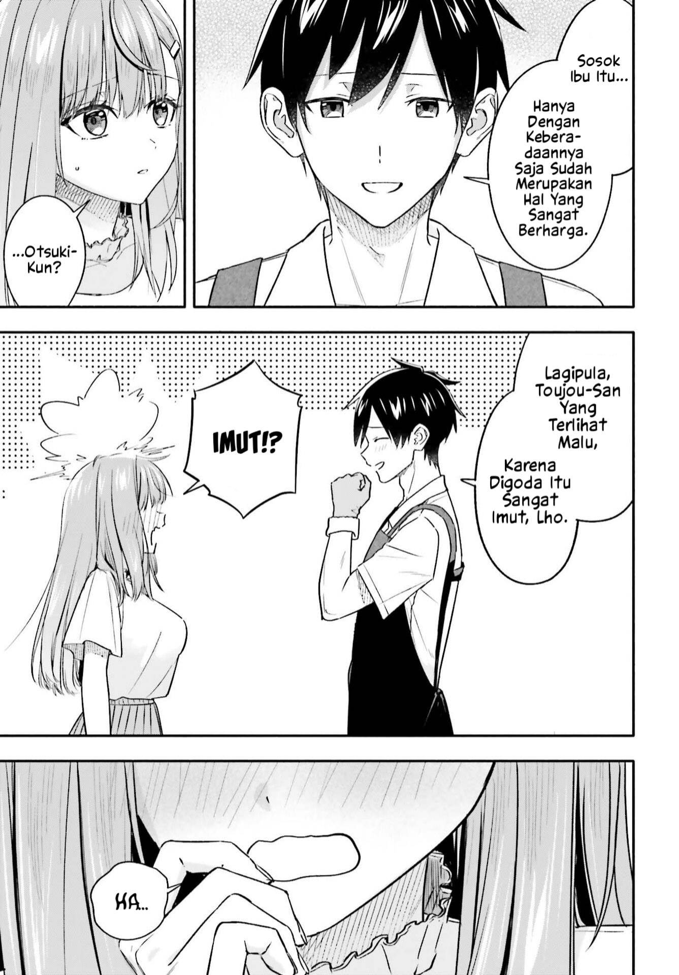 Kaji Daikou no Arubaito wo Hajimetara Gakuen Ichi no Bishoujo no Kazoku ni Kiniirarechaimashita Chapter 12.2