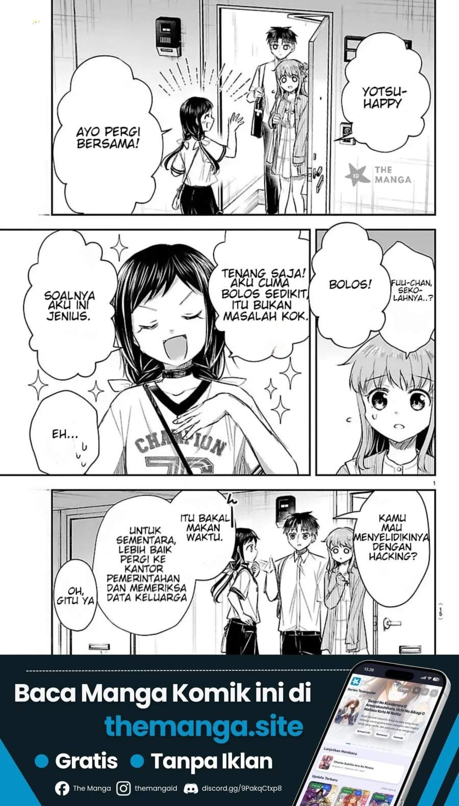 Kimi wa Yotsuba no Clover Chapter 76