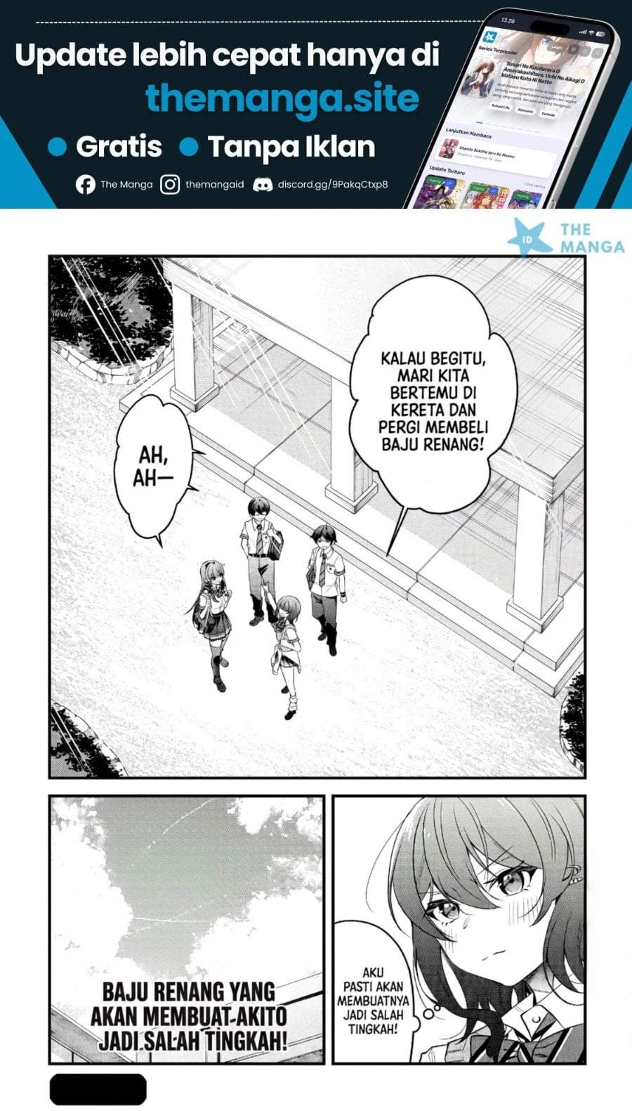 “Osananajimi ga Hoshii” to Tsubuyaitara Yoku Issho ni Asobu Onna Tomodachi no Yousu ga Hen ni Nattanda ga Chapter 9