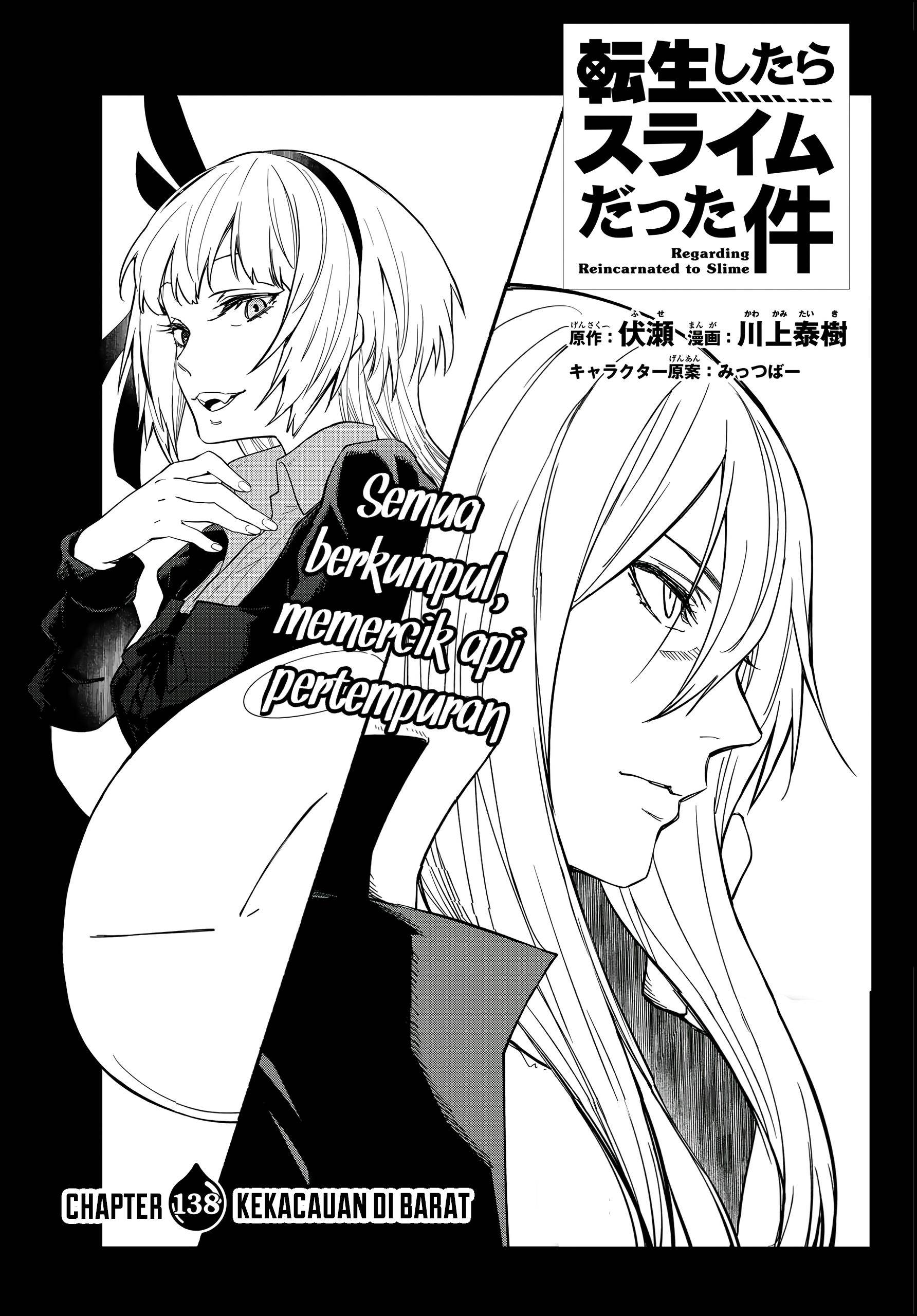 Tensei Shitara Slime Datta Ken Chapter 138