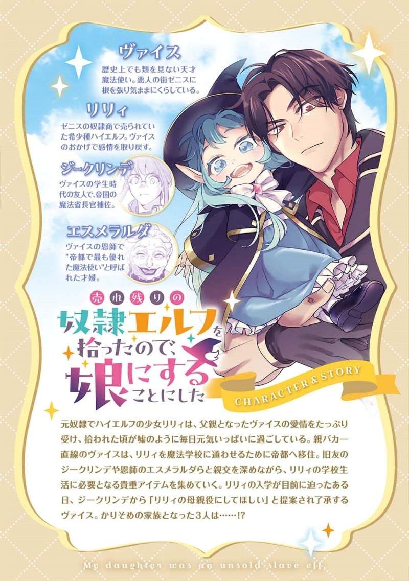 Urenokori no Dorei Elf wo Hirotta no de, Musume ni suru Koto ni shita Chapter 27