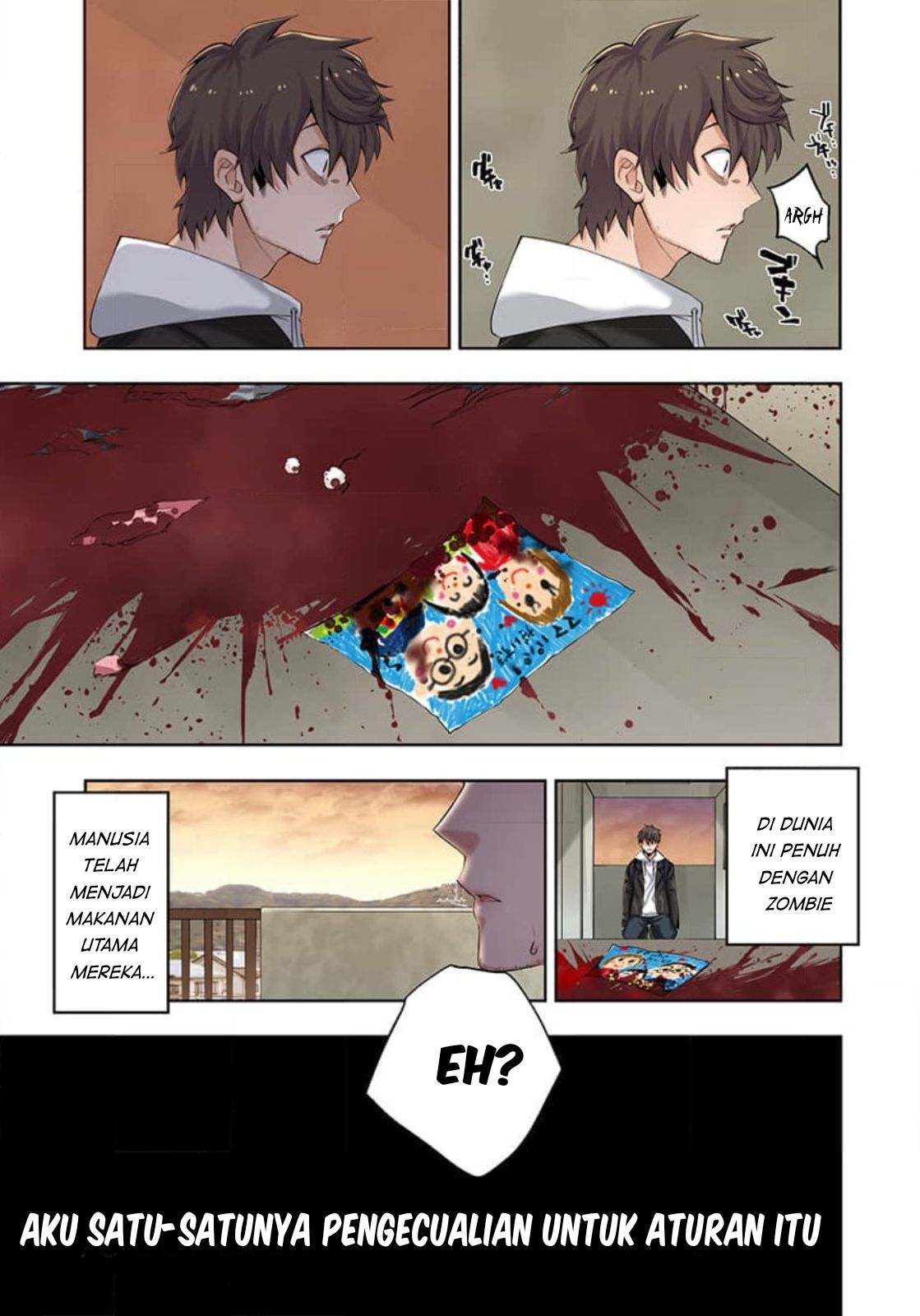 Zombie no Afureta Sekai Ore Dake ga Osowarenai Chapter 1
