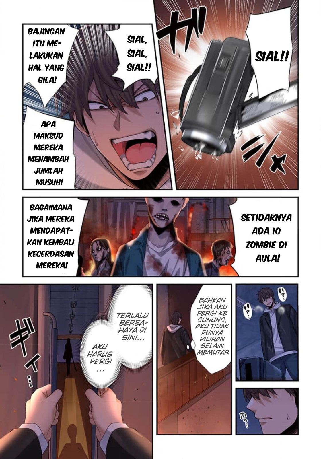 Zombie no Afureta Sekai Ore Dake ga Osowarenai Chapter 7