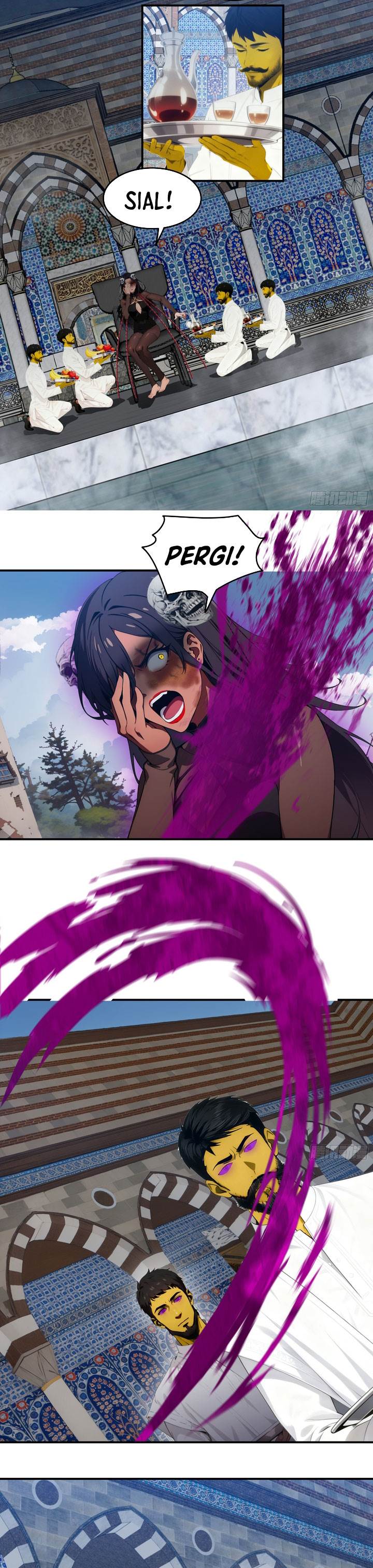 The Evil God Descends, I Own Great Hell Chapter 104