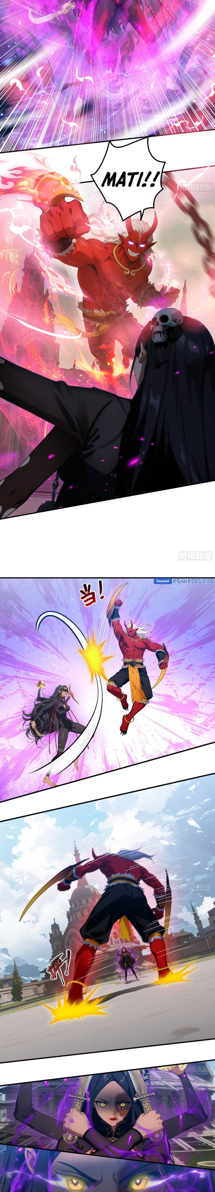 The Evil God Descends, I Own Great Hell Chapter 105