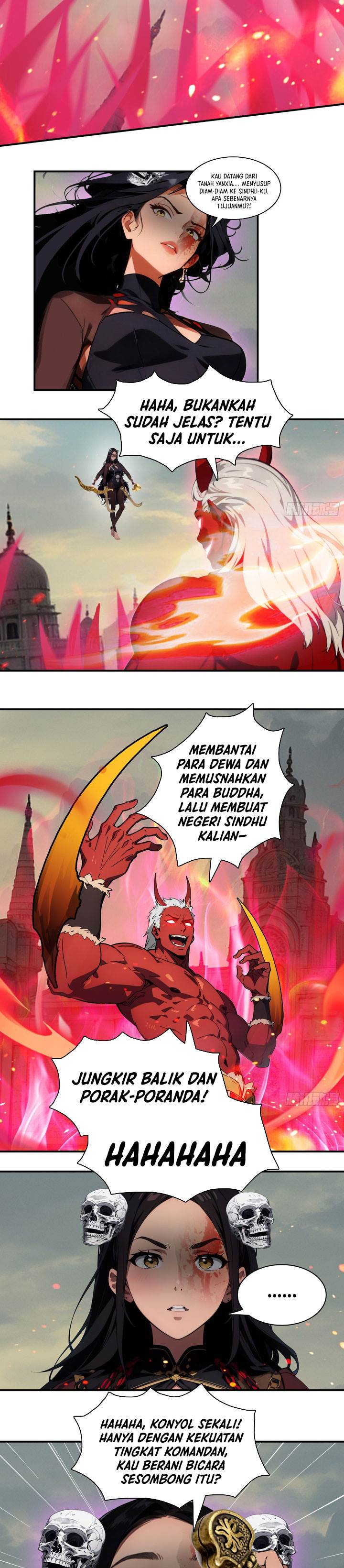 The Evil God Descends, I Own Great Hell Chapter 106