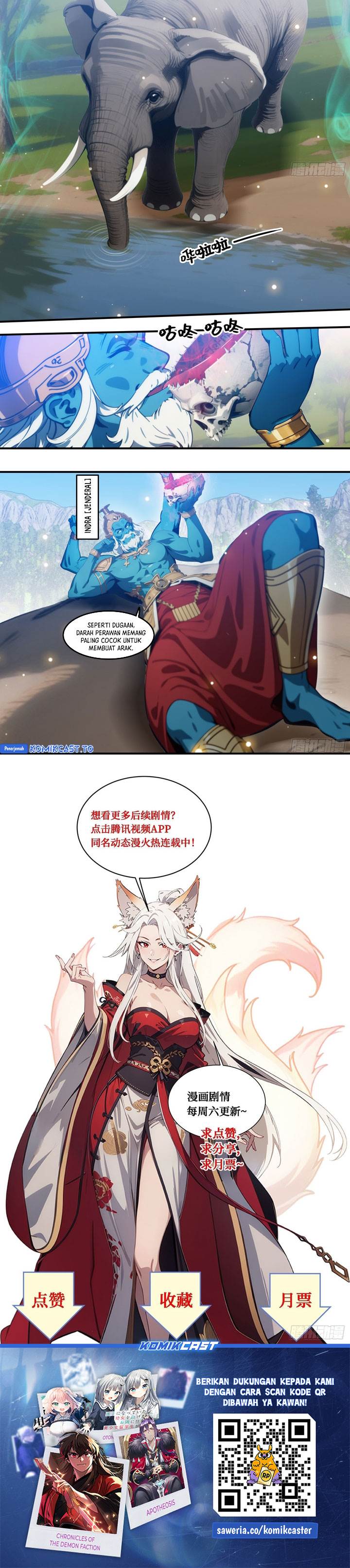 The Evil God Descends, I Own Great Hell Chapter 106