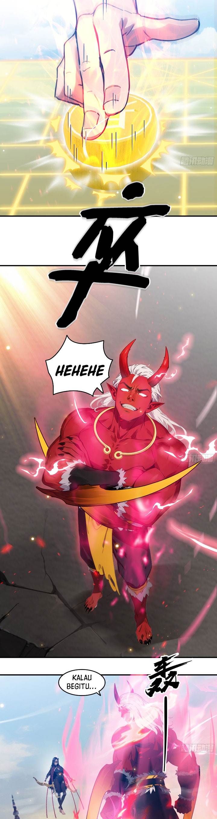 The Evil God Descends, I Own Great Hell Chapter 106
