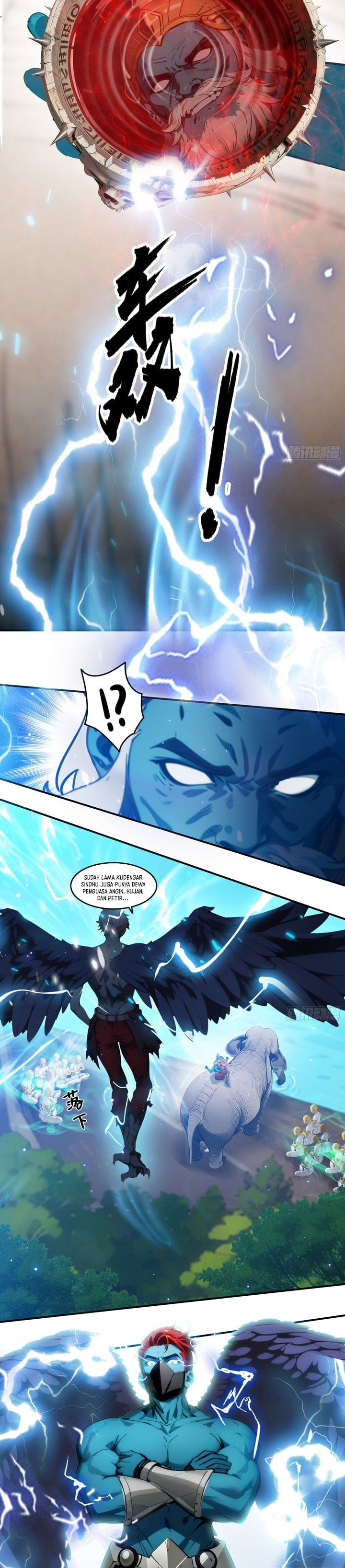 The Evil God Descends, I Own Great Hell Chapter 107