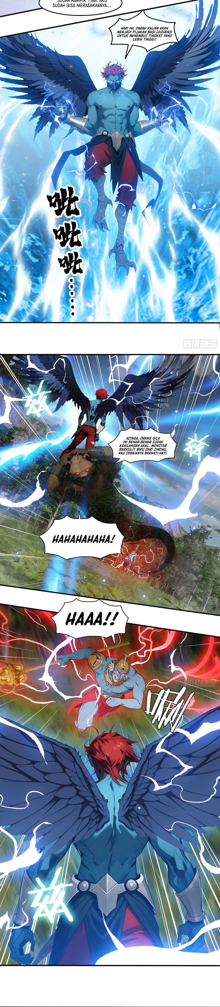 The Evil God Descends, I Own Great Hell Chapter 111