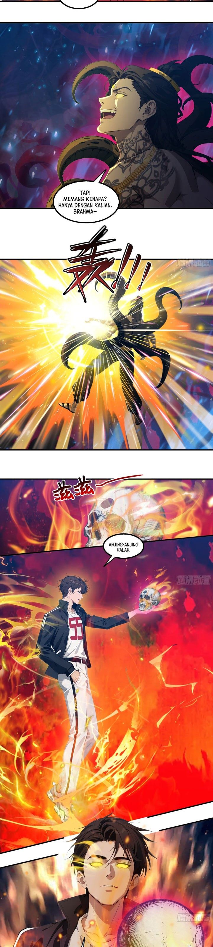 The Evil God Descends, I Own Great Hell Chapter 113