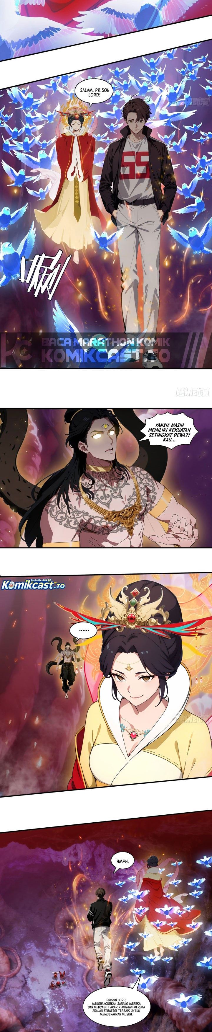 The Evil God Descends, I Own Great Hell Chapter 114