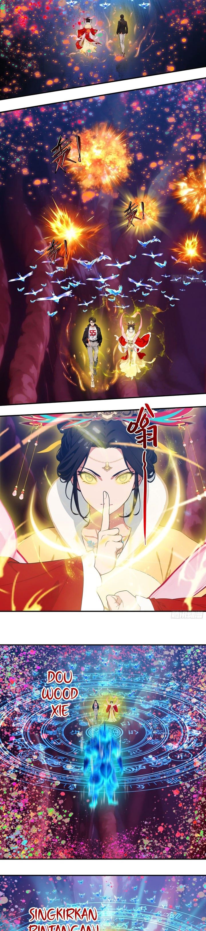 The Evil God Descends, I Own Great Hell Chapter 115