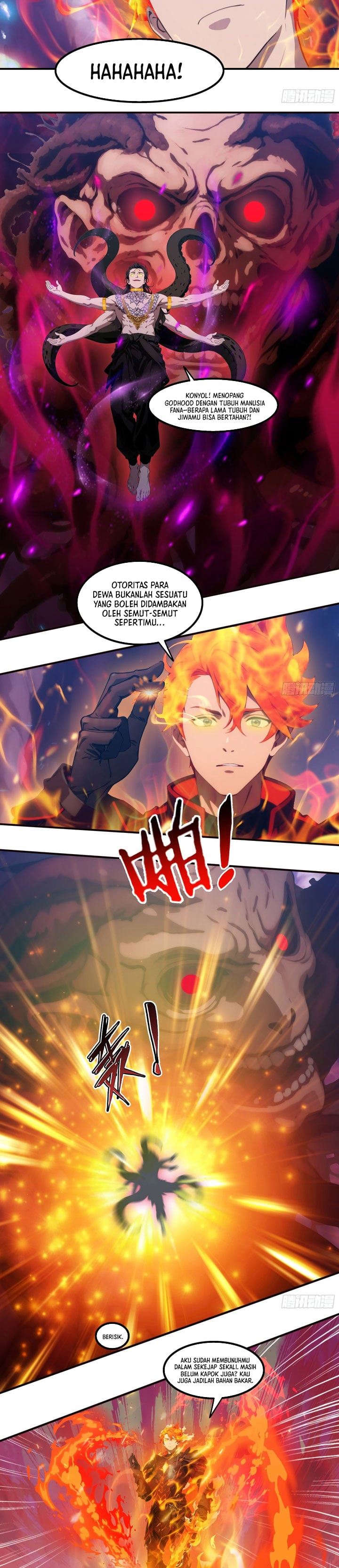 The Evil God Descends, I Own Great Hell Chapter 118