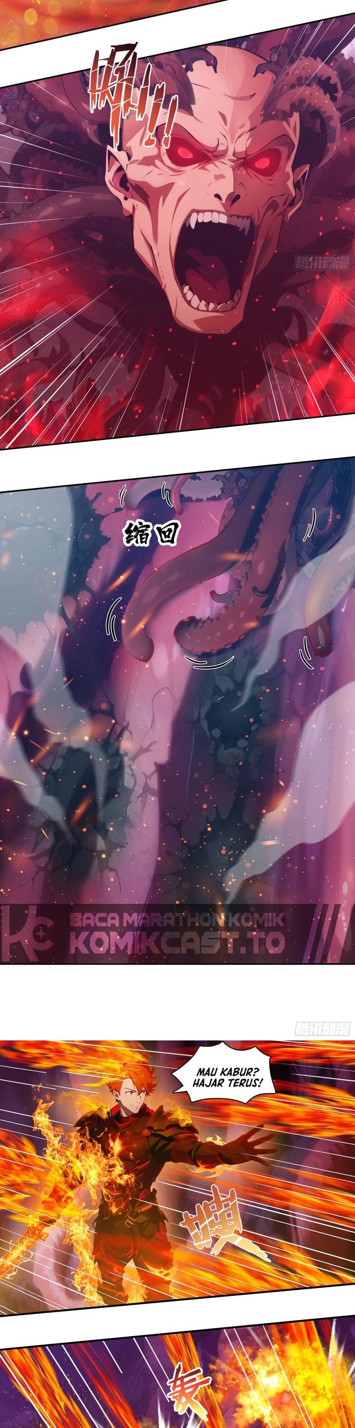 The Evil God Descends, I Own Great Hell Chapter 119