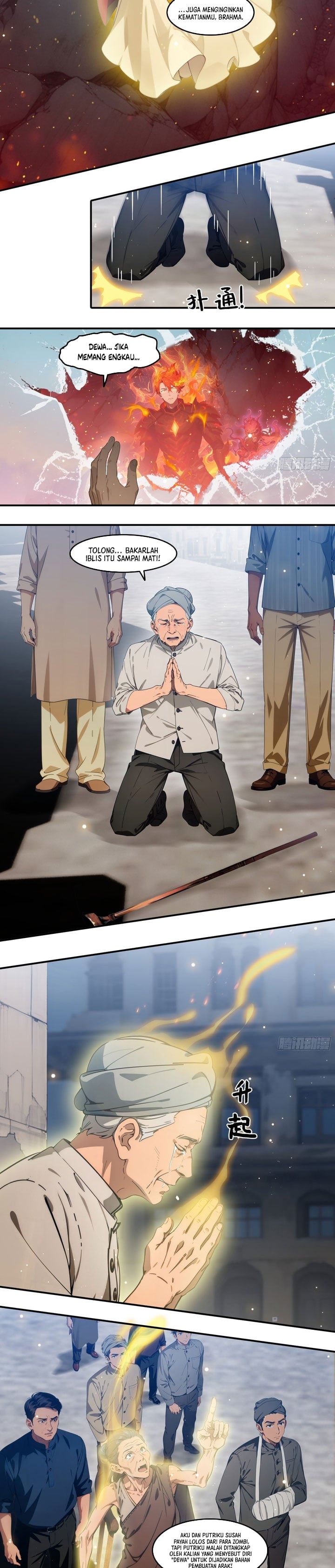 The Evil God Descends, I Own Great Hell Chapter 121