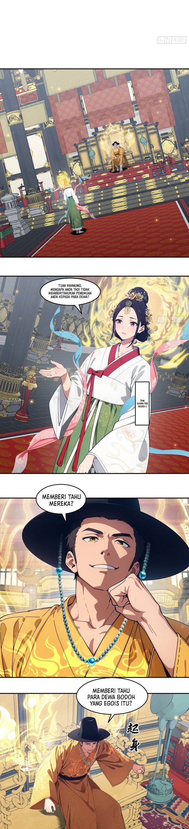 The Evil God Descends, I Own Great Hell Chapter 122