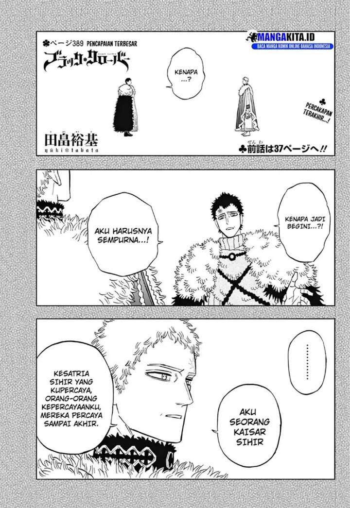 Black Clover Chapter 389
