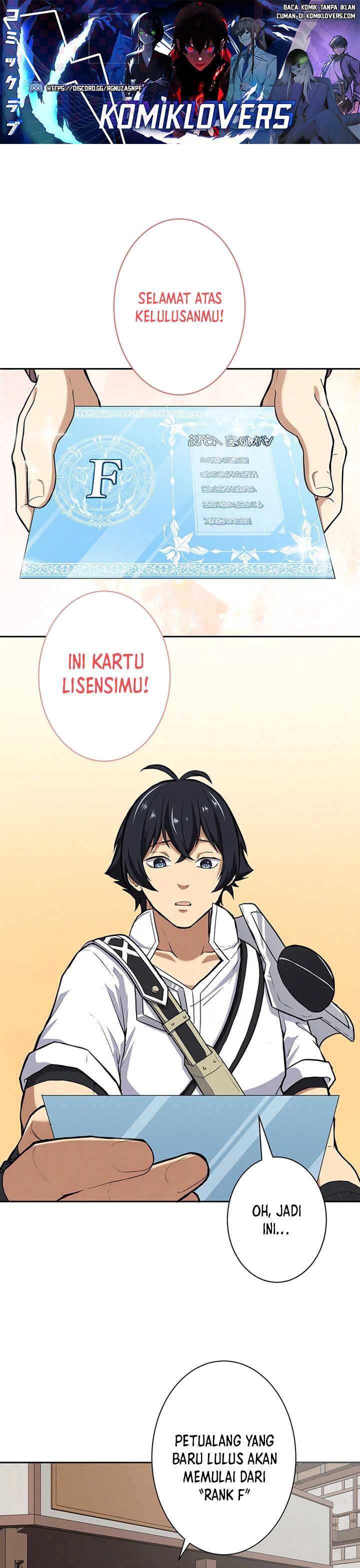 Shijou Saikyou no Mahou Kenshi, F Rank Boukensha ni Tensei Suru (2024) Chapter 5