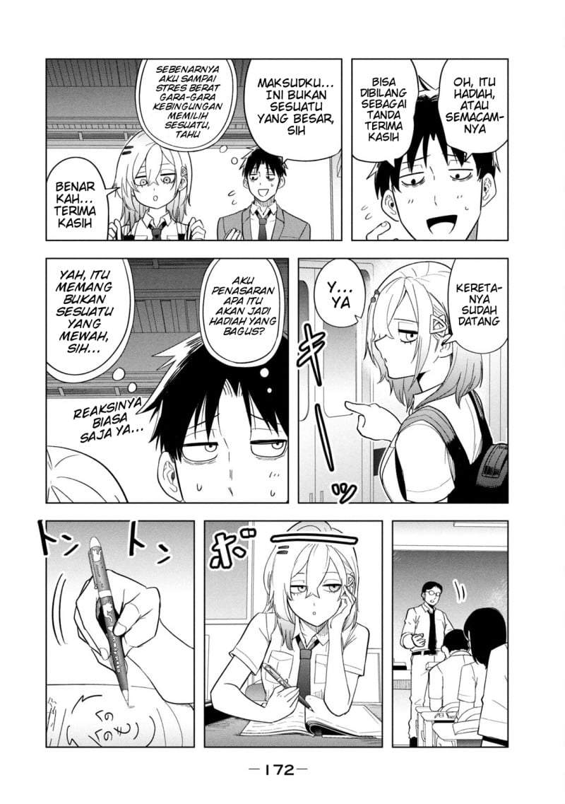 Asa no Tsuukin Densha de, Yatara to Hanashikakete Kuru Joshikousei. Chapter 10.1