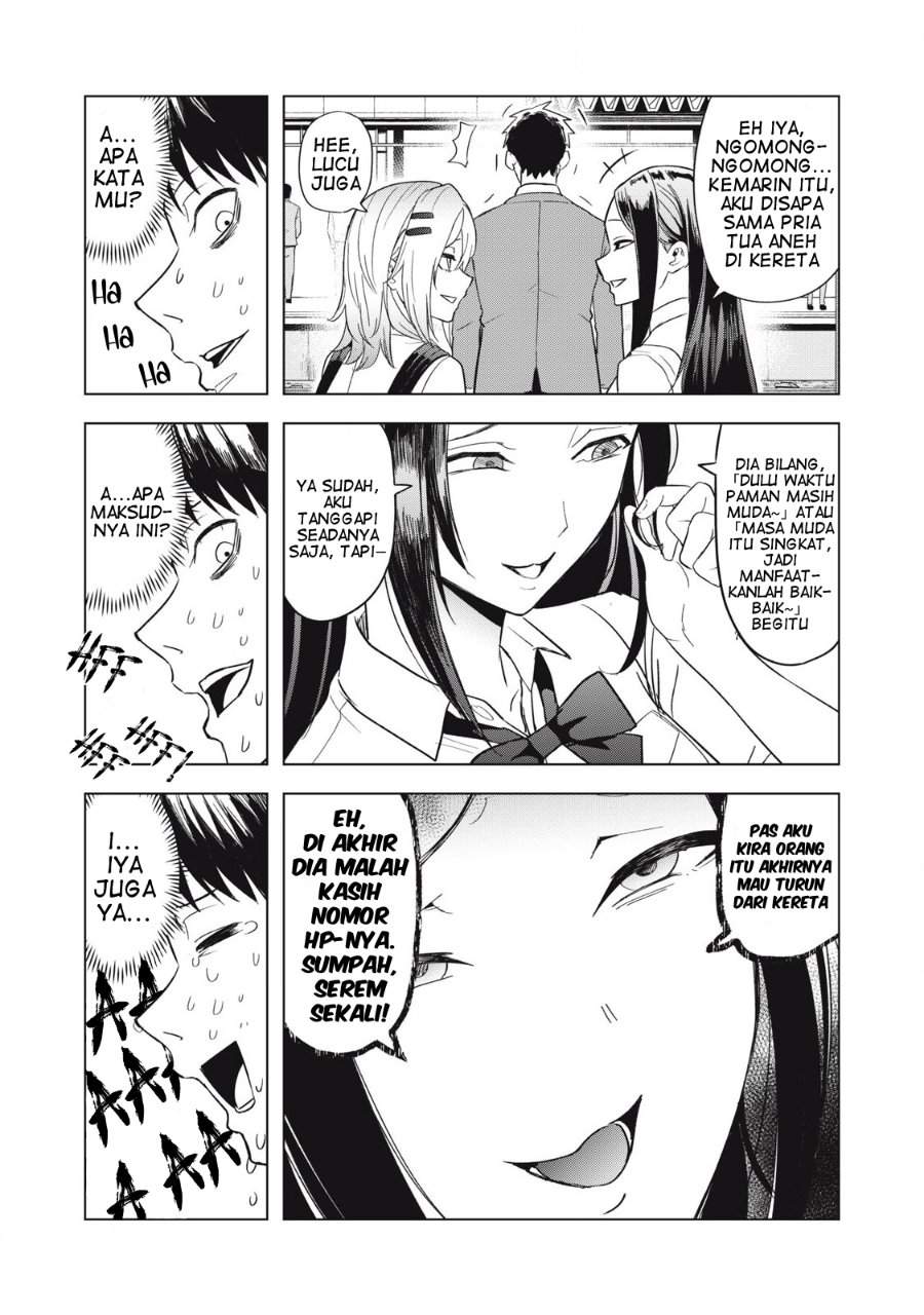 Asa no Tsuukin Densha de, Yatara to Hanashikakete Kuru Joshikousei. Chapter 9