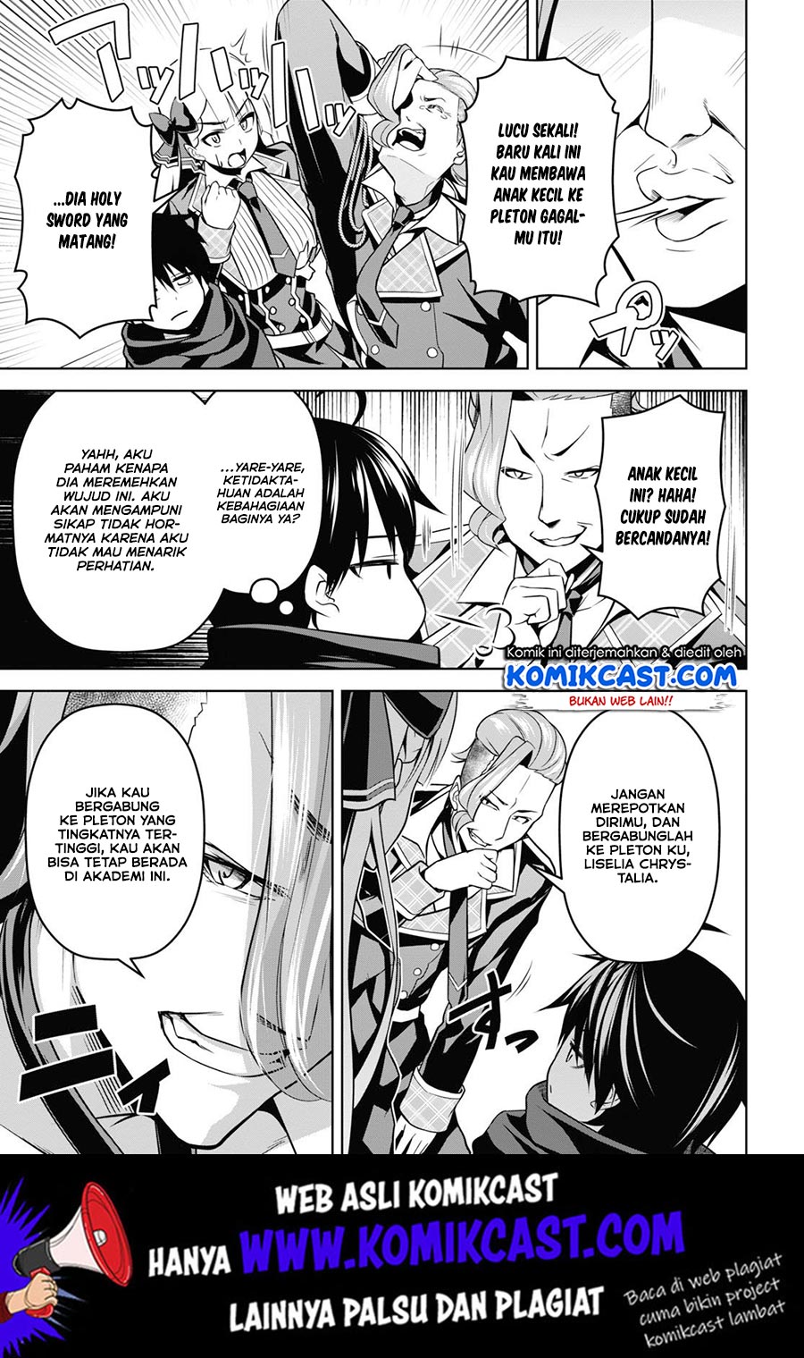 Seiken Gakuin no Maken Tsukai Chapter 3