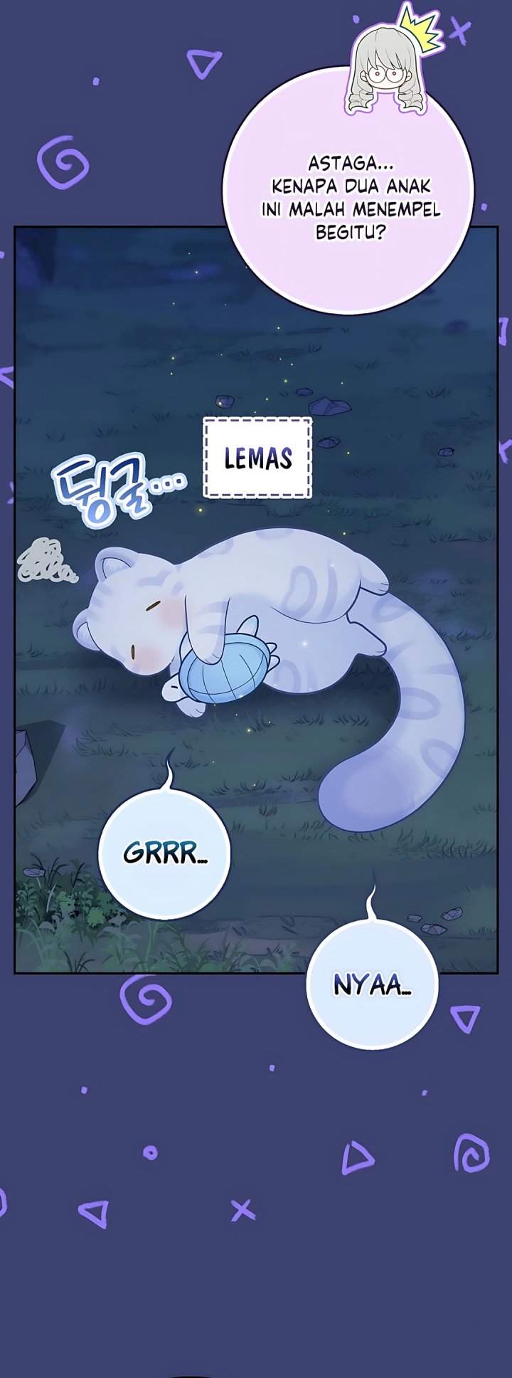 The Snow Leopard Baby of the Black Leopard Family Chapter 59
