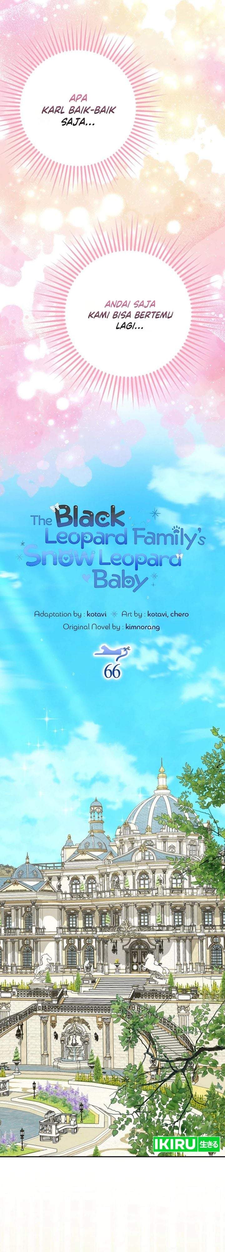 The Snow Leopard Baby of the Black Leopard Family Chapter 66