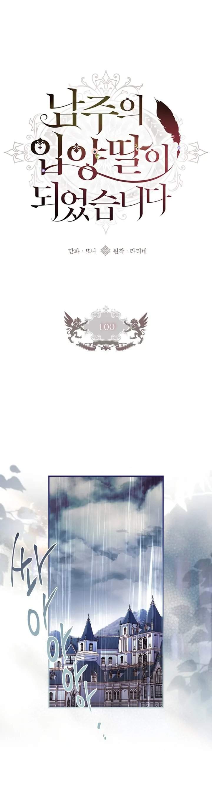The Male Lead’s Little Lion Daughter Chapter 100