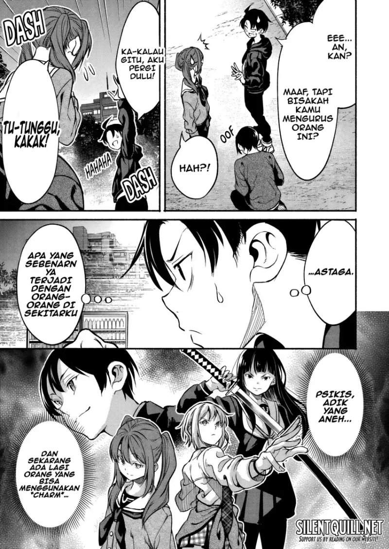 Isekai kara Kikan Shitara Chikyuu mo Kanari Fantajii Deshita. Ato, Makeheroin-domo Kocchi Minna. Chapter 4
