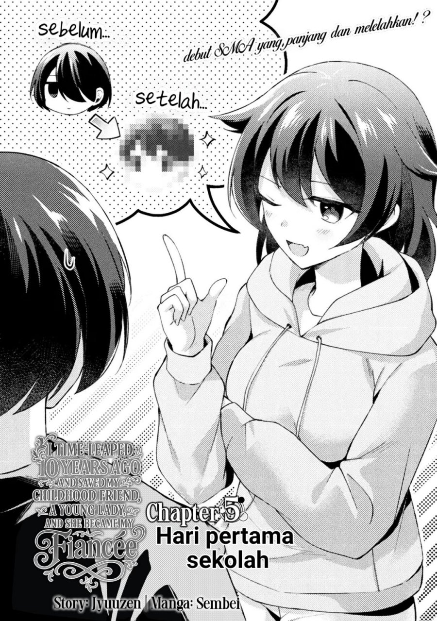 10-nenmae ni Time Leap shite Osananajimi no Ojousama wo Tasuketara Iinazuke ni Narimashita Chapter 5