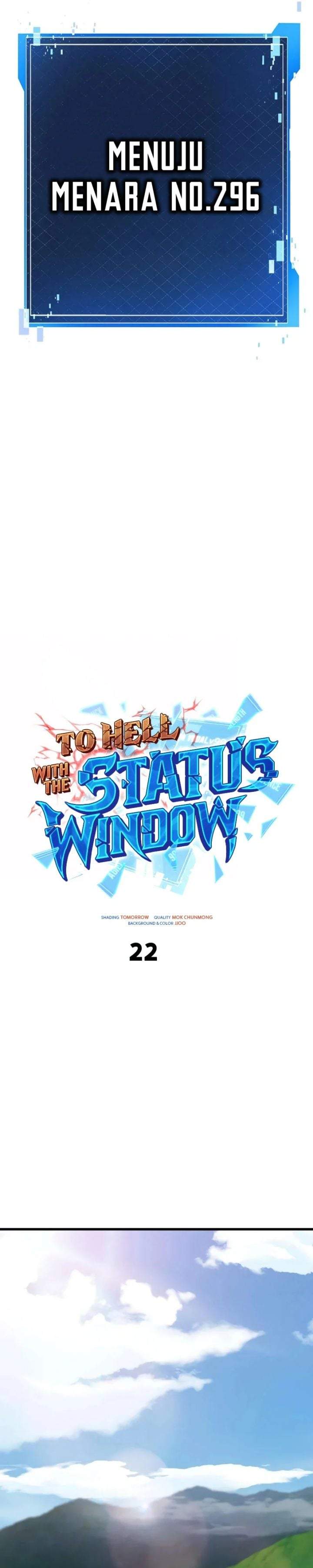 To Hell With the Status Window Chapter 22