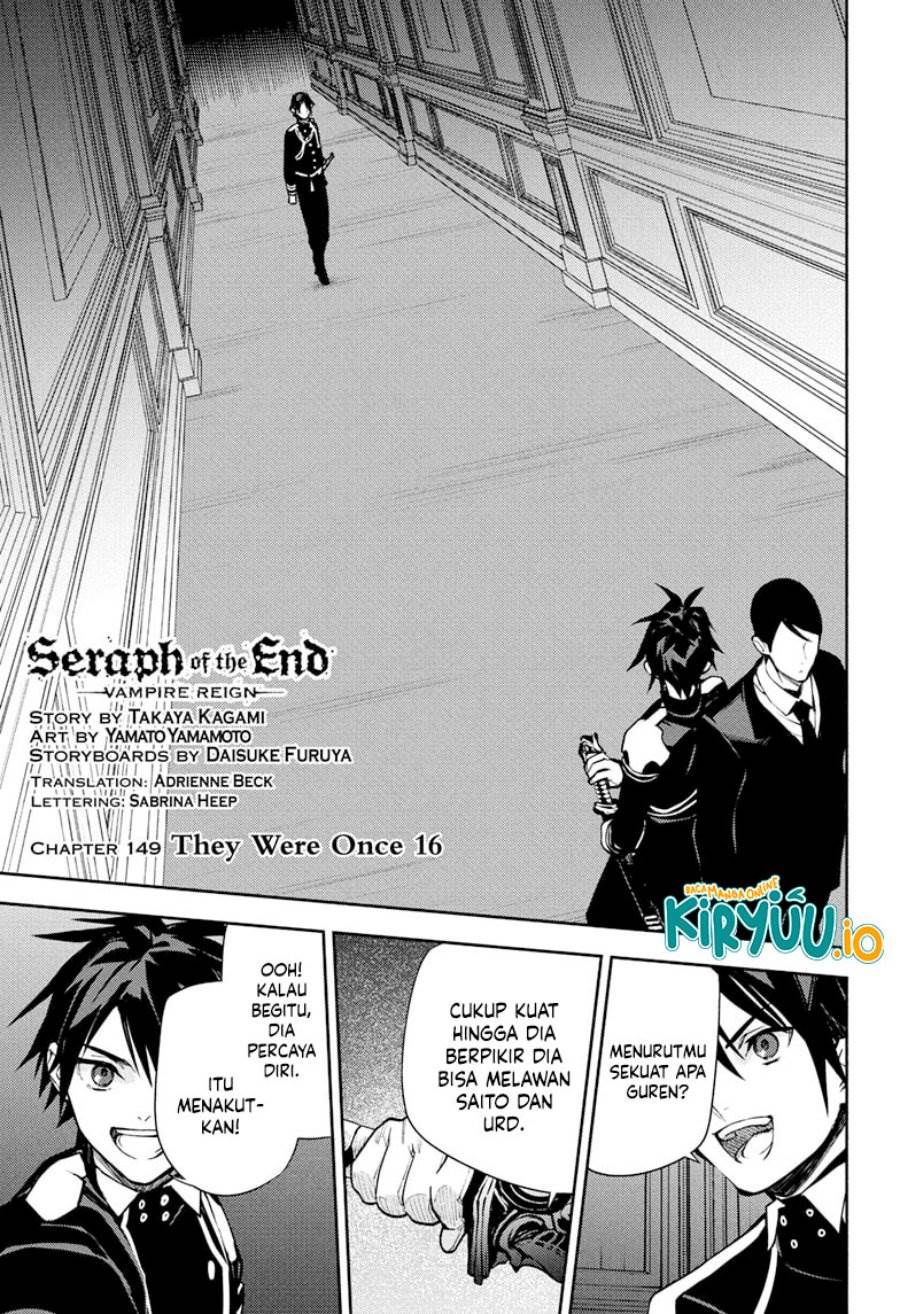 Owari no Seraph Chapter 149
