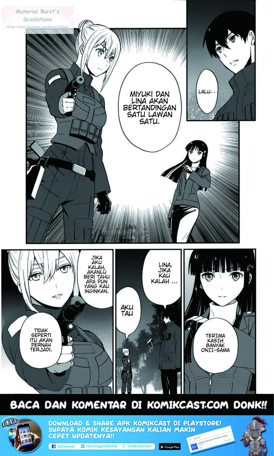 Mahouka Koukou no Rettousei – Raihousha-hen Chapter 10