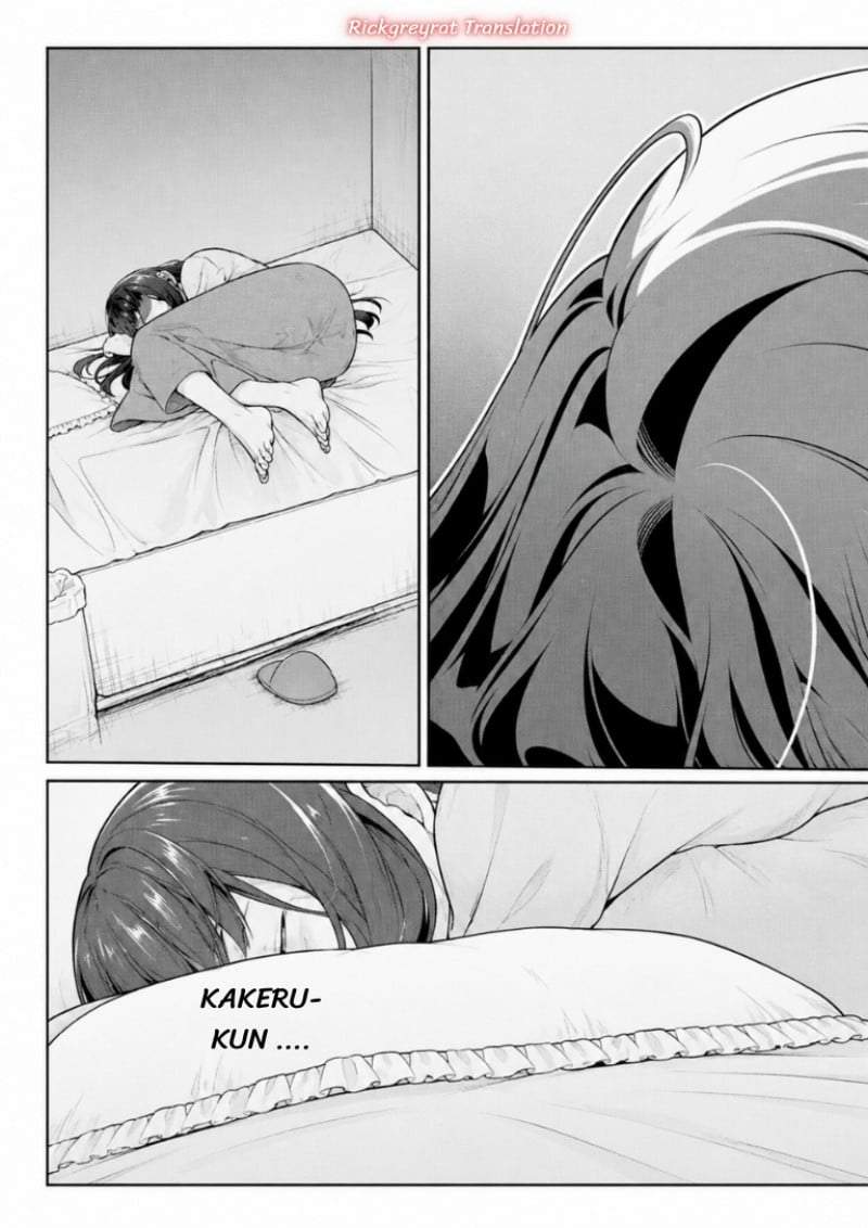 Toumei na Yoru ni Kakeru-kun to, Me ni Mienai Koi wo Shita. Chapter 5.2