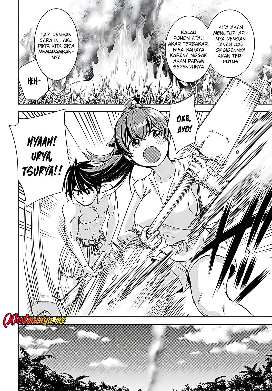 Isekai Yurutto Survival Seikatsu: Gakkou no Minna to Isekai no Mujintou ni Tenishitakedo Ore Dake Rakushou desu Chapter 35