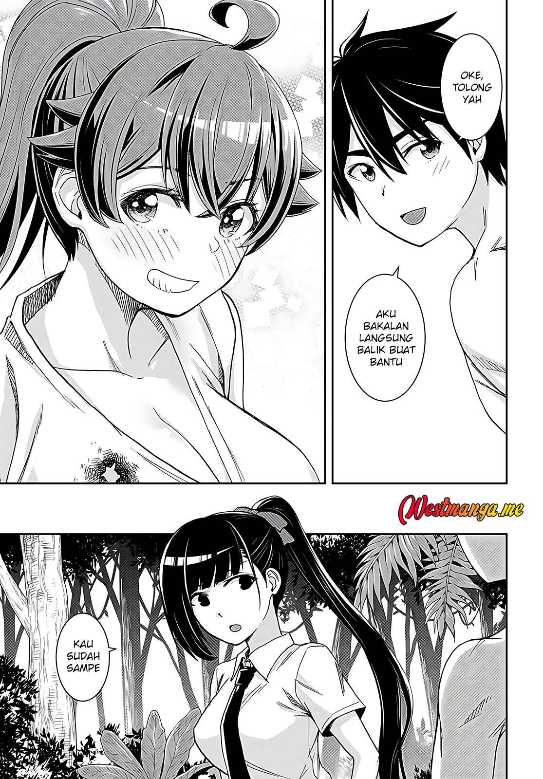 Isekai Yurutto Survival Seikatsu: Gakkou no Minna to Isekai no Mujintou ni Tenishitakedo Ore Dake Rakushou desu Chapter 35