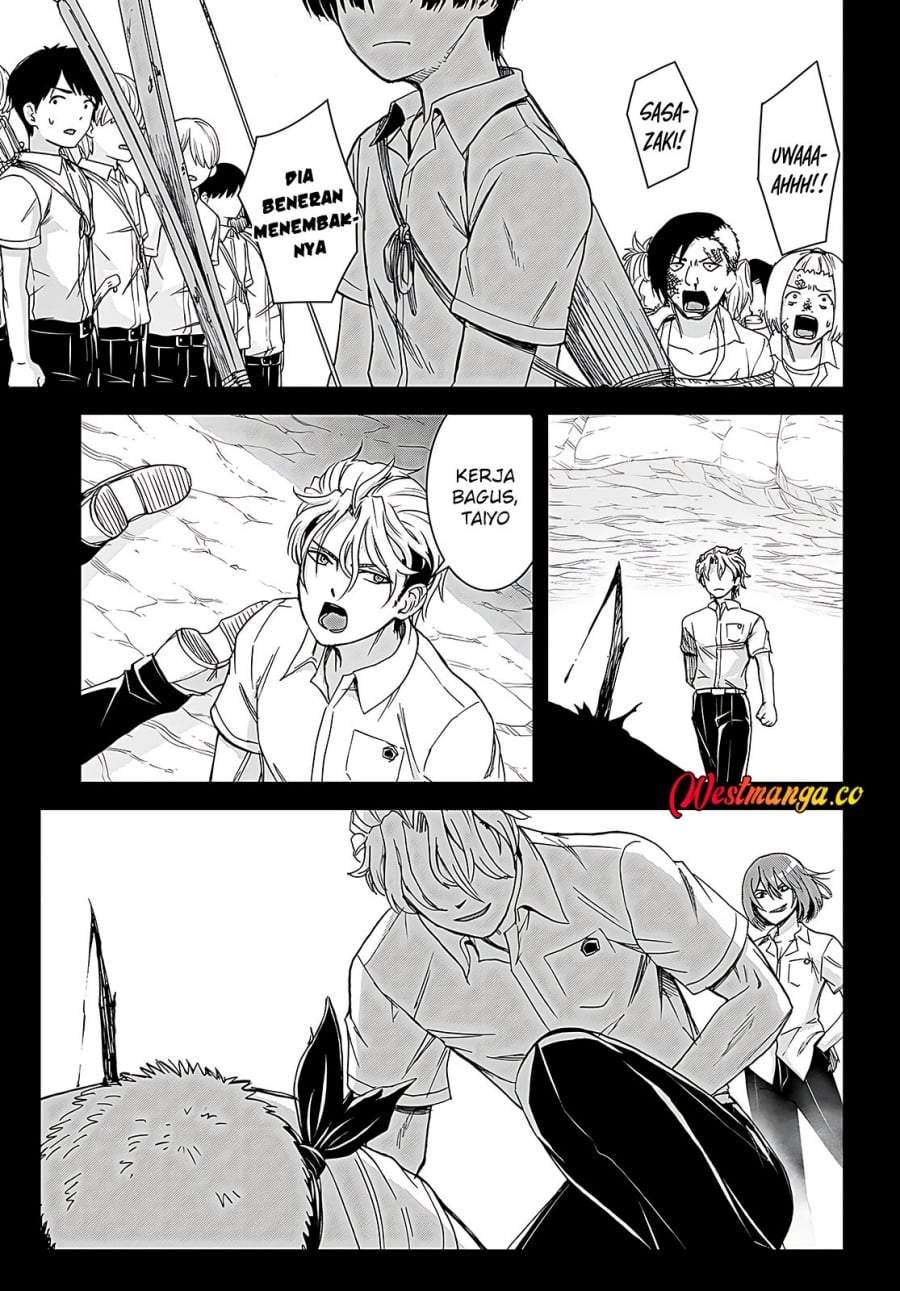 Isekai Yurutto Survival Seikatsu: Gakkou no Minna to Isekai no Mujintou ni Tenishitakedo Ore Dake Rakushou desu Chapter 38